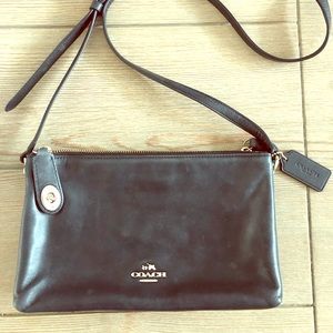 Black Coach crossbody